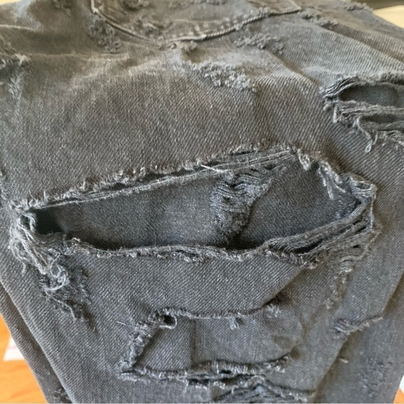 Agolde Criss Cross Straight Jeans Feverish - Picture 7 of 9